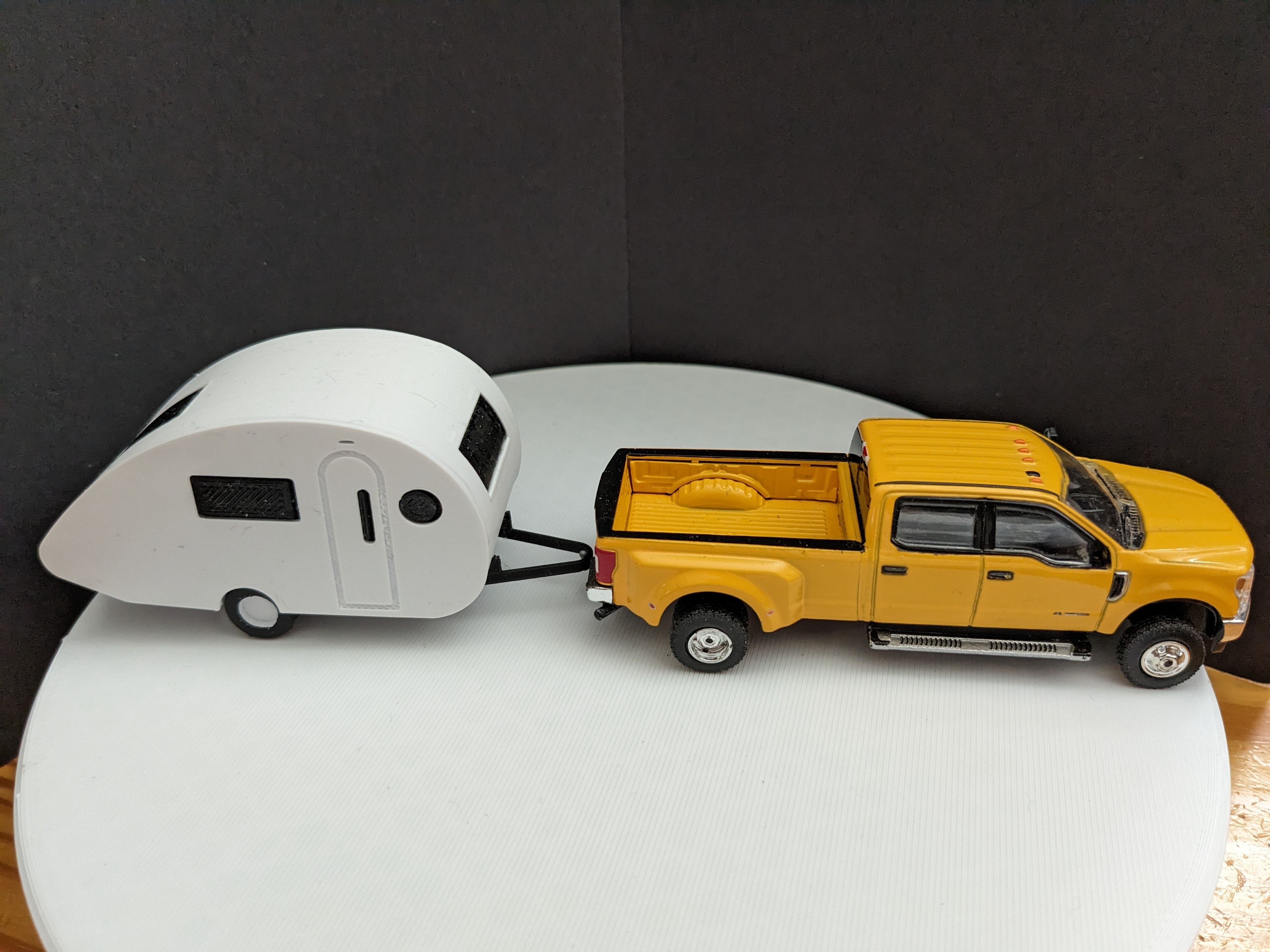 S Scale 1:64 nuCamp T@B 400 travel trailer camper RV 2-pack